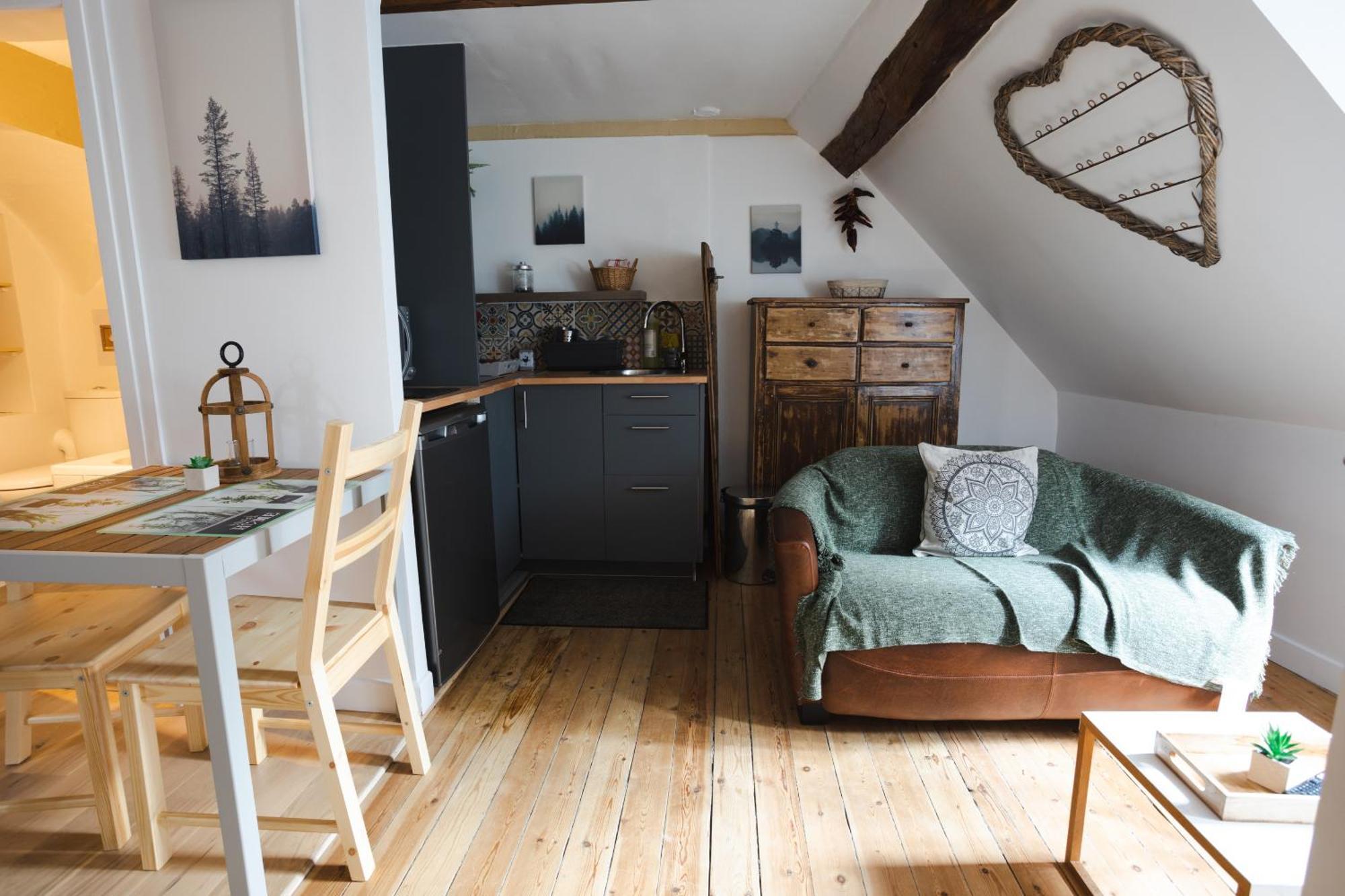 La Villa Au Petit Bonheur Honfleur Zimmer foto
