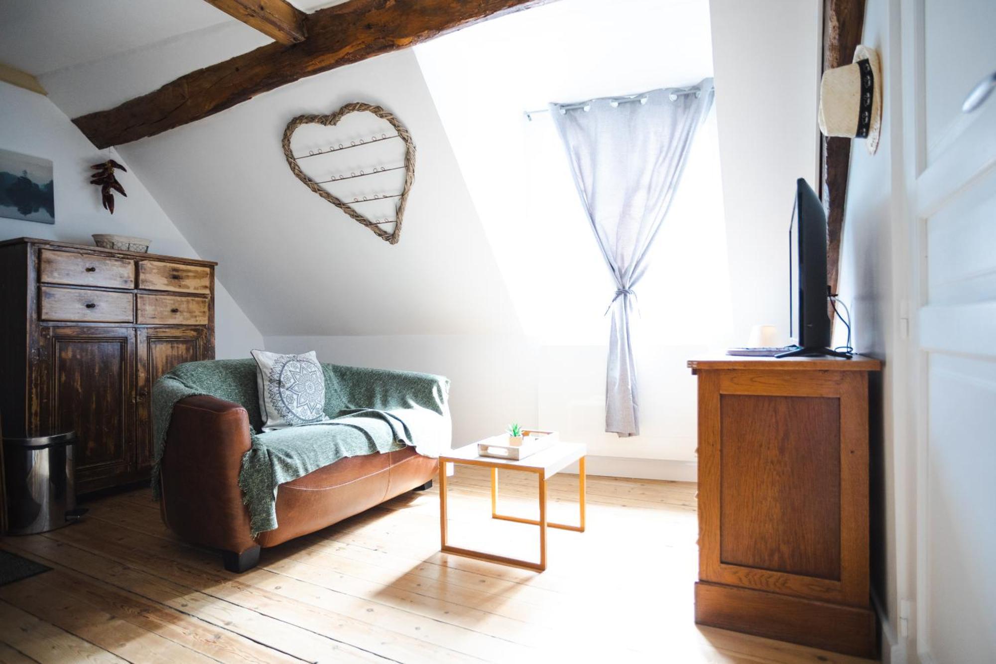 La Villa Au Petit Bonheur Honfleur Zimmer foto